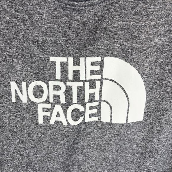 The North Face Mens Half Dome Grey Hoodie Size Large Sweatshirt Pullover - Picture 4 of 7
